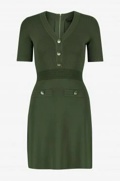 Ted Baker Green Katanna Knitted Utility Dress -TED BAKER Sales Store unnamed file 1014