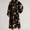 Ted Baker Yviee Black Chuck On Midi Dress With Ruffles -TED BAKER Sales Store unnamed file 1023