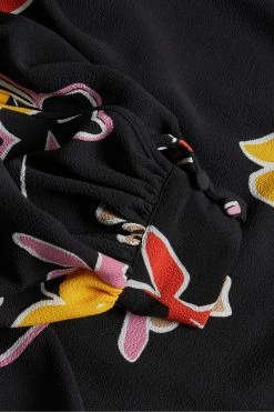 Ted Baker Yviee Black Chuck On Midi Dress With Ruffles 12 Ted Baker Yviee Black Chuck On Midi Dress With Ruffles -TED BAKER Sales Store unnamed file 1027