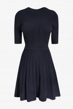 Ted Baker Blue Olivin Stitch Detail Dress -TED BAKER Sales Store unnamed file 1059