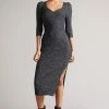 Ted Baker Chelsiy Black Sweetheart Neckline Knitted Dress -TED BAKER Sales Store unnamed file 1097