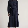 Ted Baker Livela Dk-Blue Spot Jacquard Midaxi Dress 1 Ted Baker Livela Dk-Blue Spot Jacquard Midaxi Dress -TED BAKER Sales Store unnamed file 1099