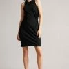 Ted Baker Livviaa Black Knot Front Jersey Dress 1 Ted Baker Livviaa Black Knot Front Jersey Dress -TED BAKER Sales Store unnamed file 1174