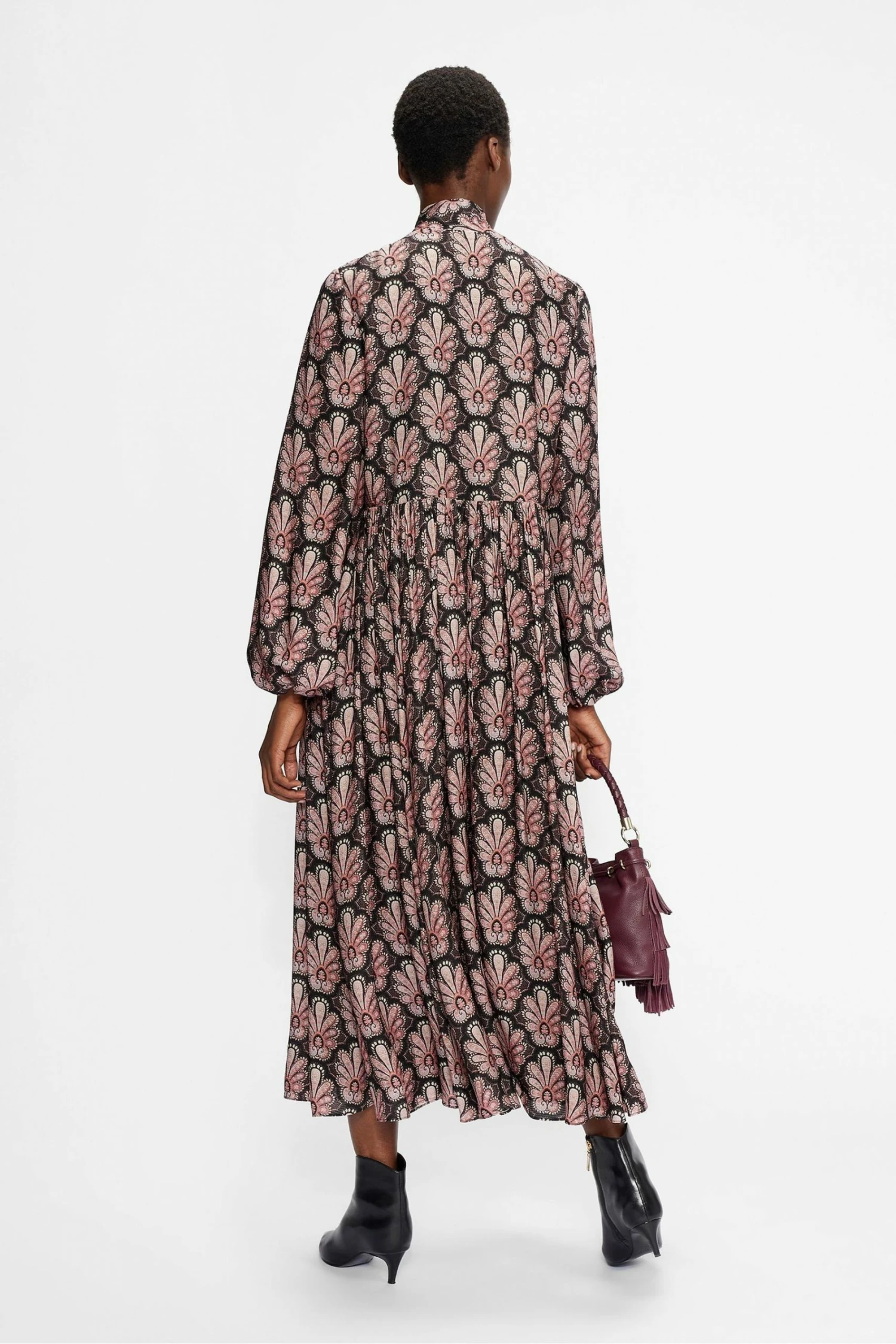 Ted Baker Black Dhana Relaxed Maxi Dress 4 Ted Baker Black Dhana Relaxed Maxi Dress - Image 2