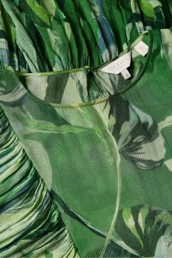 Ted Baker Green Lillon Long Sleeve Dress -TED BAKER Sales Store unnamed file 1202