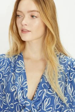 Ted Baker Blue Heidiee Modernity Printed Mini Dress -TED BAKER Sales Store unnamed file 1268