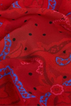 Ted Baker Enrqeta Red Frilled Printed Dress -TED BAKER Sales Store unnamed file 1280