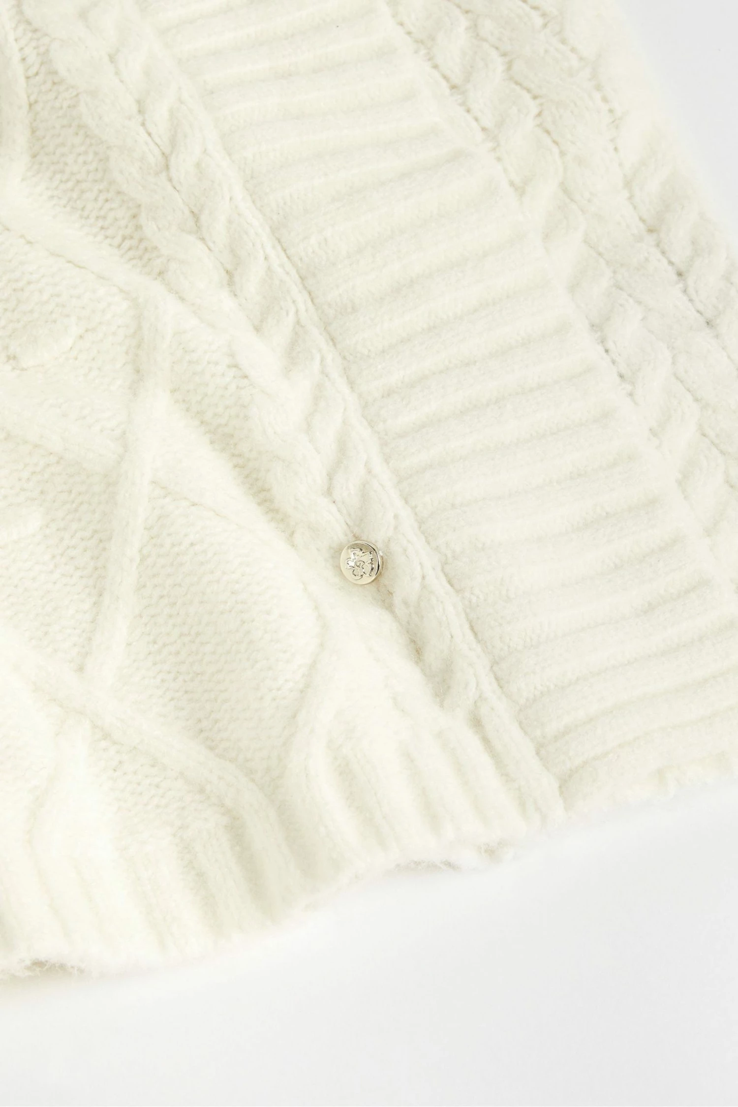 Ted Baker Womens White Arriaa Cable Sweater Dress 6 Ted Baker Womens White Arriaa Cable Sweater Dress - Image 4