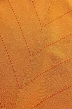 Ted Baker Orange Rayon Flippy Knit Dress -TED BAKER Sales Store unnamed file 1315