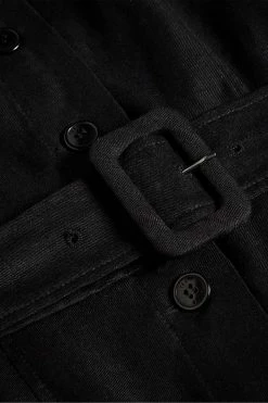 Ted Baker Black Button Through Racer Back Midi Dress -TED BAKER Sales Store unnamed file 1333