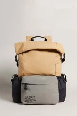 Ted Baker Tan Fredd Colour Block Backpack -TED BAKER Sales Store unnamed file 134
