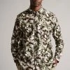 Ted Baker Poplar Brown Long Sleeve Abstract Floral Print Shirt 1 Ted Baker Poplar Brown Long Sleeve Abstract Floral Print Shirt -TED BAKER Sales Store unnamed file 1388