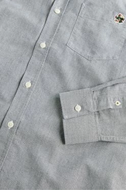 Ted Baker Black Caplet Oxford Shirt -TED BAKER Sales Store unnamed file 1398