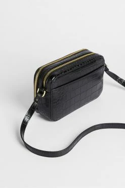 Ted Baker Black Stina Double Zip Mini Camera Bag -TED BAKER Sales Store unnamed file 140