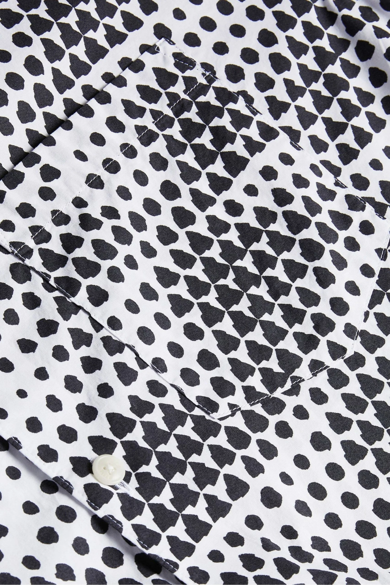 Ted Baker White Hundon Long Sleeve Geo Tile Print Shirt 7 Ted Baker White Hundon Long Sleeve Geo Tile Print Shirt - Image 5