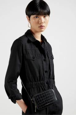 Ted Baker Black Stina Double Zip Mini Camera Bag -TED BAKER Sales Store unnamed file 143