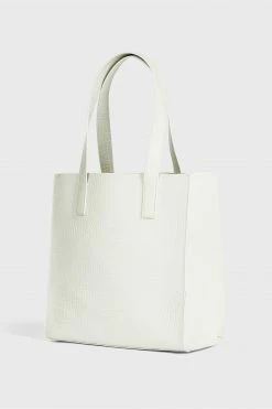 Ted Baker Reptcon Nude Croc Detail Small Icon Bag -TED BAKER Sales Store unnamed file 146