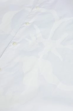 Ted Baker Strafod White Long Sleeve Large Flower Placement Print Shirt -TED BAKER Sales Store unnamed file 1474