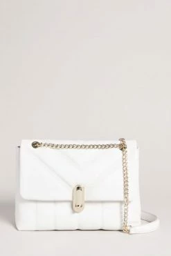 Ted Baker Ayahlin Cream Leather Puffer Quilt Detail Xbody Bag -TED BAKER Sales Store unnamed file 15