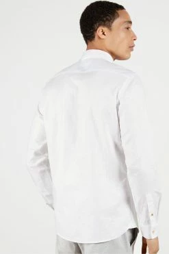 Ted Baker White Sauss Linen Shirt -TED BAKER Sales Store unnamed file 1554