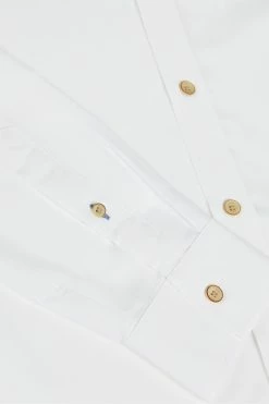 Ted Baker White Piktur Oxford Shirt -TED BAKER Sales Store unnamed file 1580