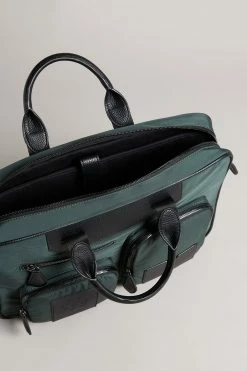 Ted Baker Mover Dark Green Modular Document Bag -TED BAKER Sales Store unnamed file 160