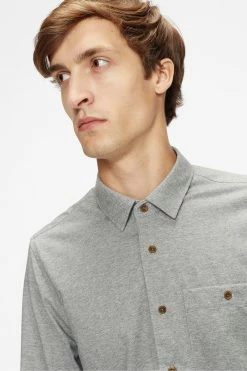 Ted Baker Grey Resipee Ls Jersey Shirt -TED BAKER Sales Store unnamed file 1627