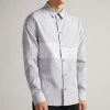 Ted Baker White Brennan Mib Stripe Shirt -TED BAKER Sales Store unnamed file 1630