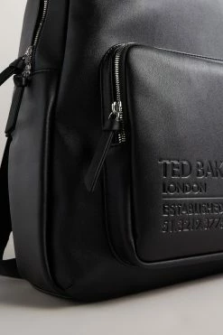 Ted Baker Phileap Black Recycled PU Backpack 10 Ted Baker Phileap Black Recycled PU Backpack -TED BAKER Sales Store unnamed file 164