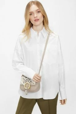 Ted Baker Cream Dyloh Oversized Shirt -TED BAKER Sales Store unnamed file 1647