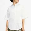 Ted Baker Orlanda White Oversized 3/4 Length Sleeve Shirt -TED BAKER Sales Store unnamed file 1648
