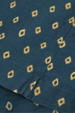 Ted Baker Blue Ginton Short Sleeve Diamond Geo Print Shirt -TED BAKER Sales Store unnamed file 1664