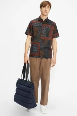 Ted Baker Red Relax Short Sleeve Patchwork Print Shirt 10 Ted Baker Red Relax Short Sleeve Patchwork Print Shirt -TED BAKER Sales Store unnamed file 1675