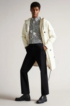 Ted Baker Sturton Black Short Sleeve Spot Mash Up Geo Shirt -TED BAKER Sales Store unnamed file 1719