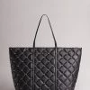 Ted Baker Black Quilted Studded Tote Bag 2 Ted Baker Black Quilted Studded Tote Bag -TED BAKER Sales Store unnamed file 174