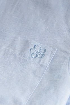 Ted Baker Lt-Blue Remark Ls Linen Shirt -TED BAKER Sales Store unnamed file 1757