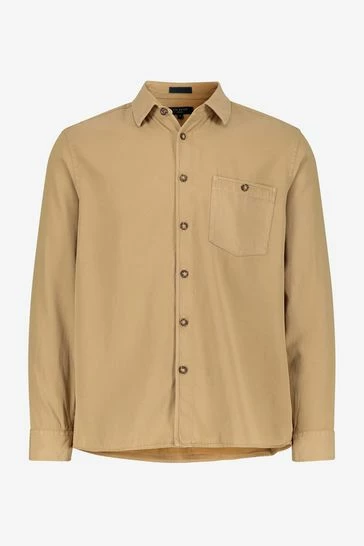 Ted Baker Cream Brewin Relaxed Overshirt 4 Ted Baker Cream Brewin Relaxed Overshirt - Image 2