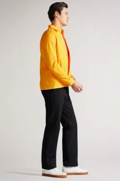 Ted Baker Leytun Yellow Long Sleeve Twill Shacket 13 Ted Baker Leytun Yellow Long Sleeve Twill Shacket -TED BAKER Sales Store unnamed file 1794