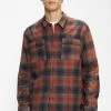 Ted Baker Red Lecture Ls Multi Check Soft Flannel Shacket -TED BAKER Sales Store unnamed file 1808