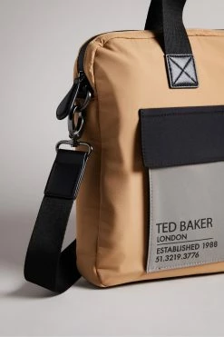 Ted Baker Tan Freds Colour Block Document Bag 8 Ted Baker Tan Freds Colour Block Document Bag -TED BAKER Sales Store unnamed file 181