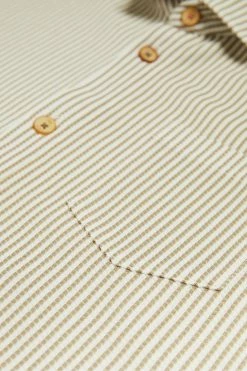 Ted Baker Grey Ramenn Vertical Stripe Jersey Shirt -TED BAKER Sales Store unnamed file 1840