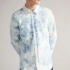Ted Baker Liburty White Long Sleeve Printed Denim Shirt 1 Ted Baker Liburty White Long Sleeve Printed Denim Shirt -TED BAKER Sales Store unnamed file 1848