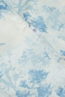 Ted Baker Liburty White Long Sleeve Printed Denim Shirt -TED BAKER Sales Store unnamed file 1852