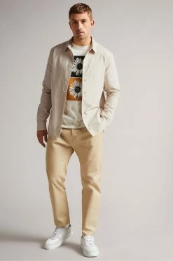 Ted Baker Nude Osile Mib Crinkle Bound Shirt -TED BAKER Sales Store unnamed file 1855