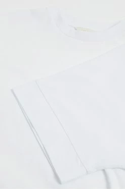 Ted Baker White Erisana Easy Fit Grown Up Sleeve T-Shirt -TED BAKER Sales Store unnamed file 1976