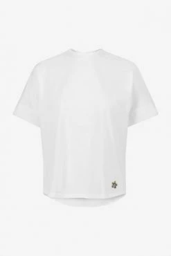 Ted Baker White Erisana Easy Fit Grown Up Sleeve T-Shirt -TED BAKER Sales Store unnamed file 1977