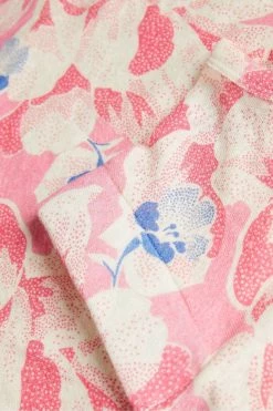 Ted Baker Kashaa Pink Shoulder Pad Linen T-Shirt 11 Ted Baker Kashaa Pink Shoulder Pad Linen T-Shirt -TED BAKER Sales Store unnamed file 1987