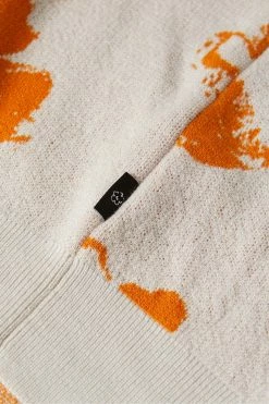 Ted Baker Sandsen Natural Flower Graphic Crew Neck Jumper -TED BAKER Sales Store unnamed file 2021