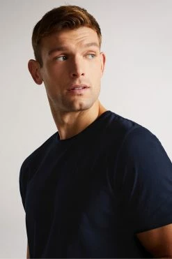 Ted Baker Hawking Navy Blue Plain T-Shirt 15 Ted Baker Hawking Navy Blue Plain T-Shirt -TED BAKER Sales Store unnamed file 2033