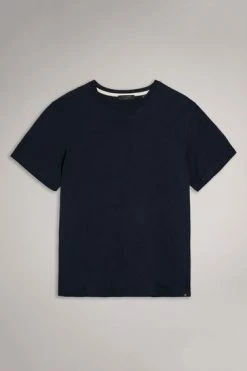 Ted Baker Hawking Navy Blue Plain T-Shirt 19 Ted Baker Hawking Navy Blue Plain T-Shirt -TED BAKER Sales Store unnamed file 2037